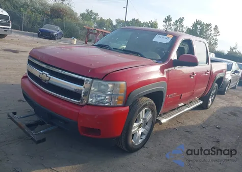 2008 Chevrolet Silverado 1500 Ltz from USA, damaged, VIN 2GCEK13Y581117919
